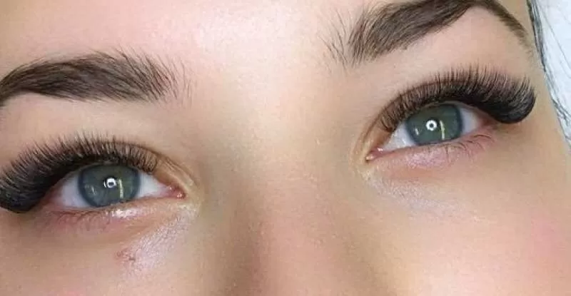 Наращивание ресниц в Киеве , коррекция бровей, биотатуаж. 3