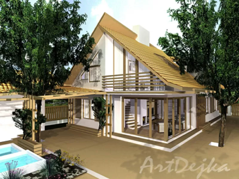 Дизайн интерьера . От 3D-визуализации до авторского сопровождения   4