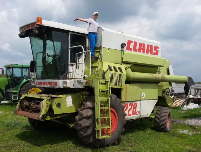 Комбайн CLAAS commandor 228 4