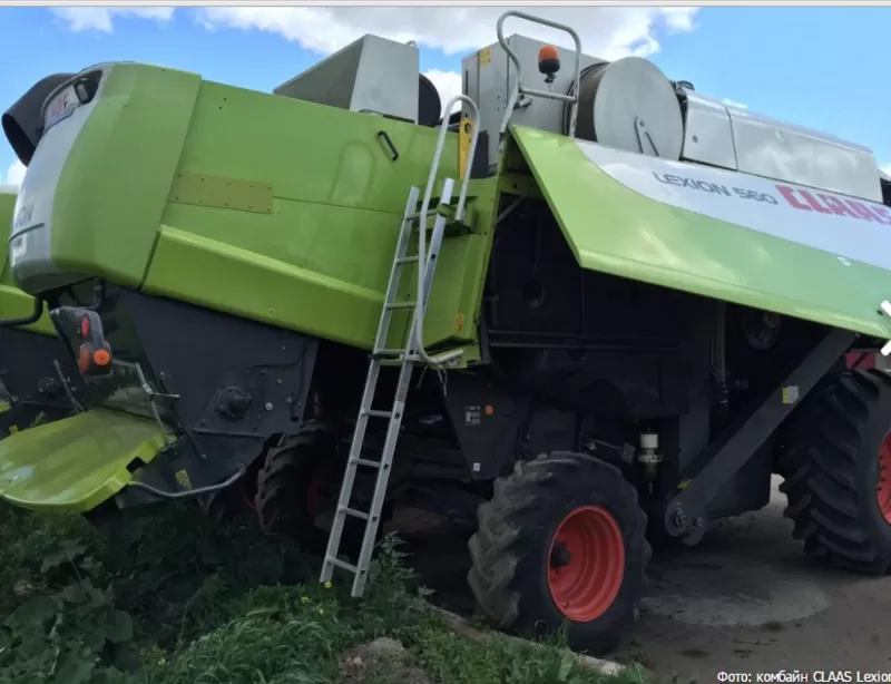 Комбайн CLAAS Lexion 560 2