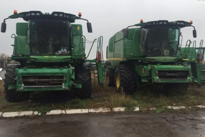 Комбайн JOHN DEERE T 660 + 7, 6 жатка 3