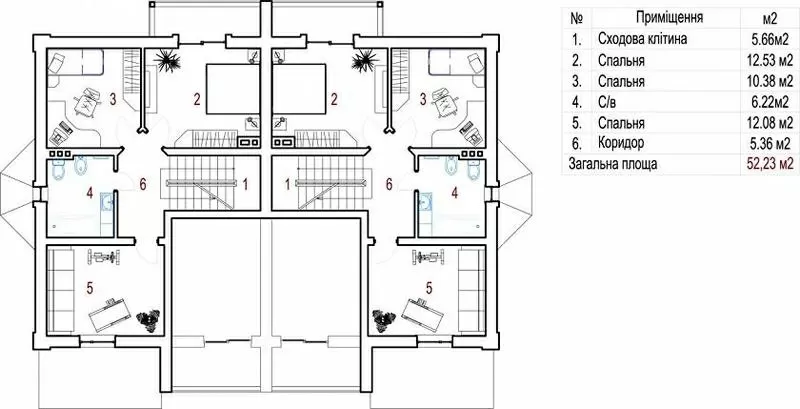 Коттеджная резиденция - Продажа дома-дуплекса 155 м. кв 4