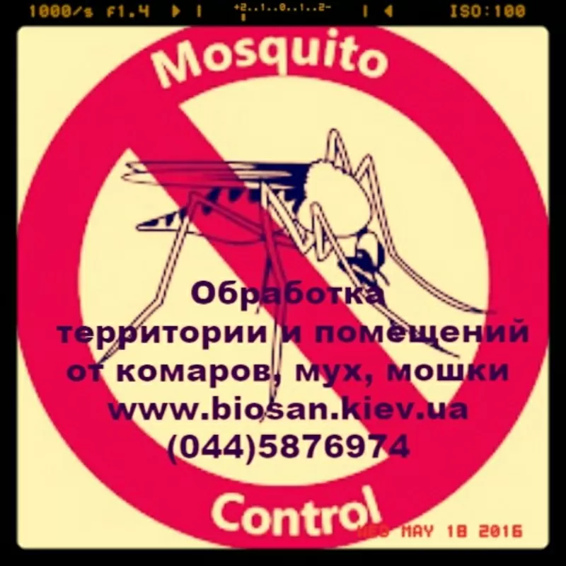 Обробка ділянок від кліщів та комарів