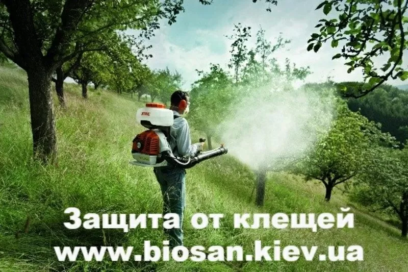 Обробка ділянок від кліщів та комарів 5