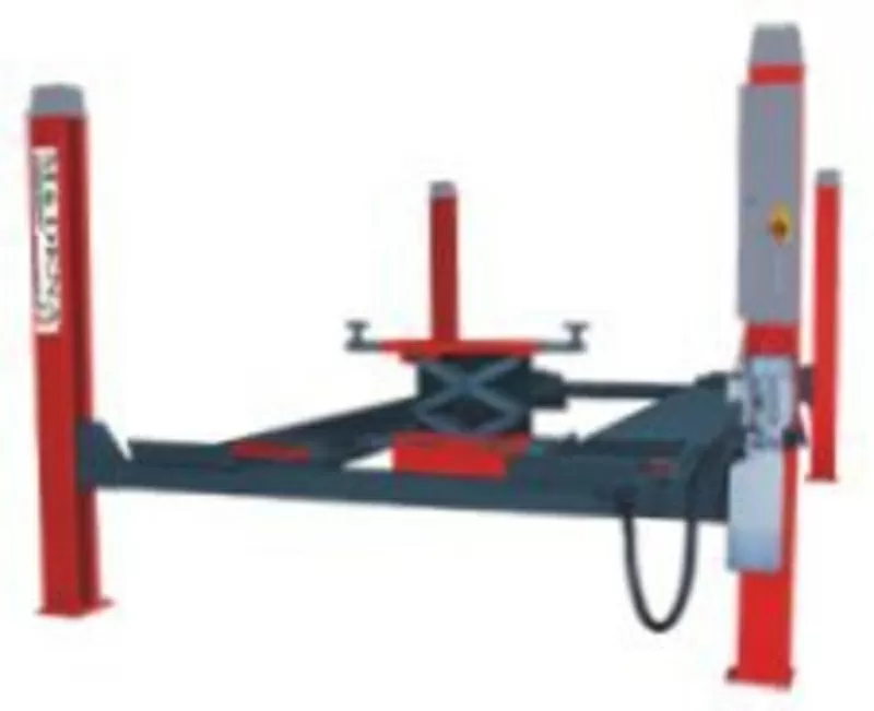 MO-435B.Подъемник 4-х стоечный,  электро гидравлика 5т, для сход-разала 2