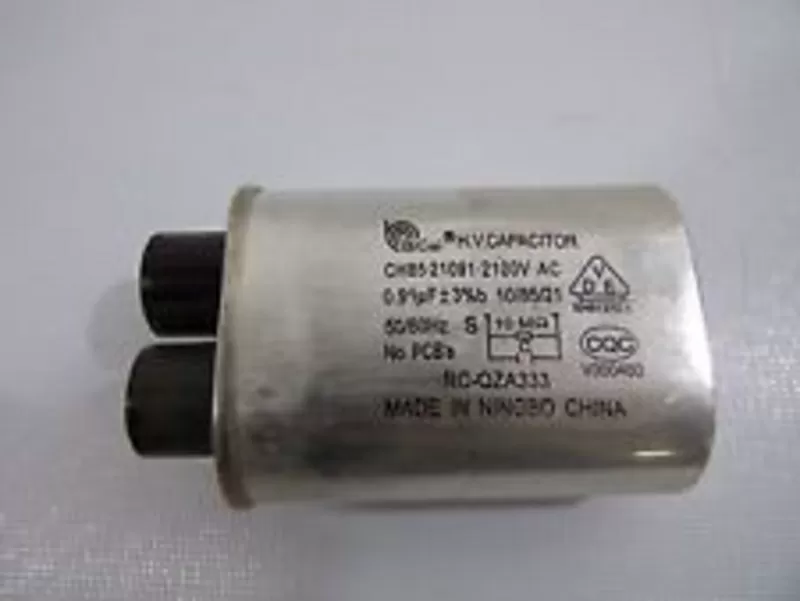 Конденсатор 1.14 мкф. 2100 в.    H.V. CAPACITOR. 