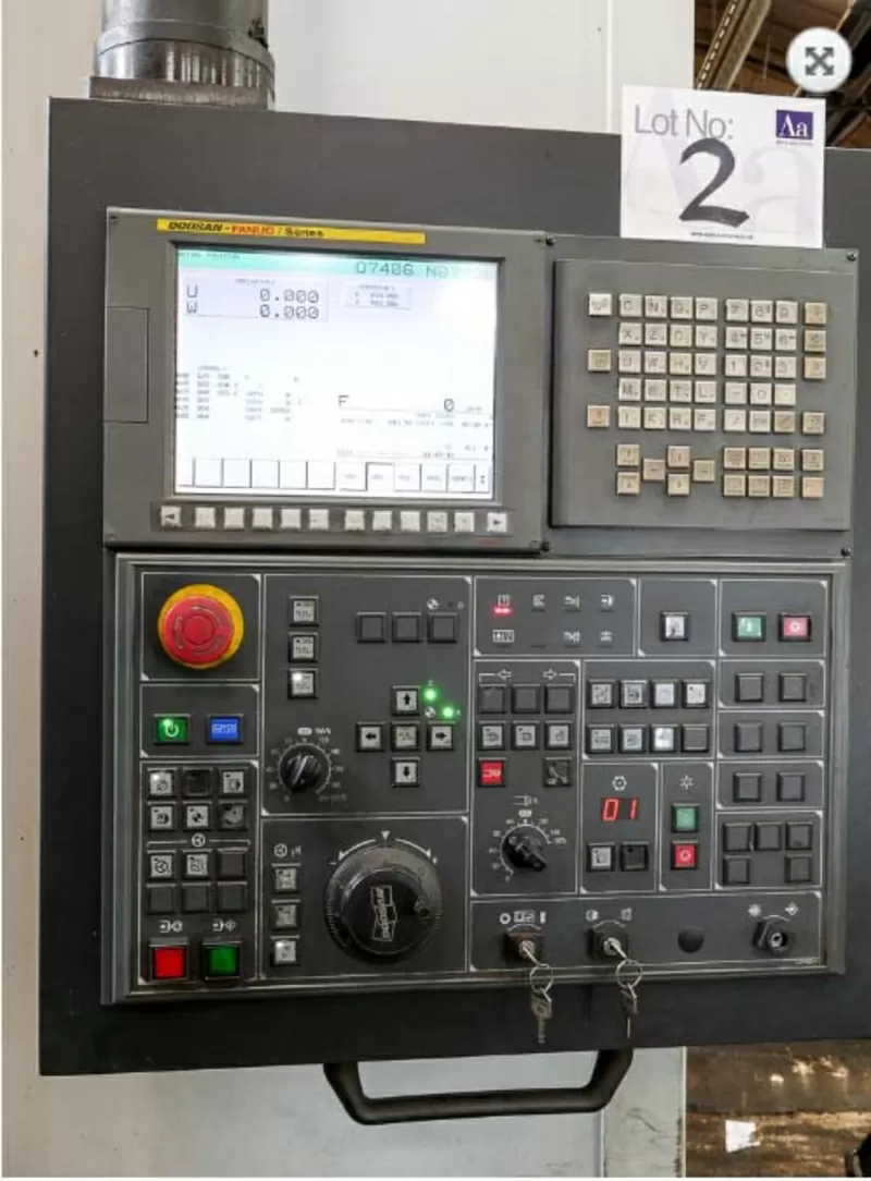 Токарно - вертикальный станок с ЧПУ Doosan PUMA V 450 CNC Vertical  2