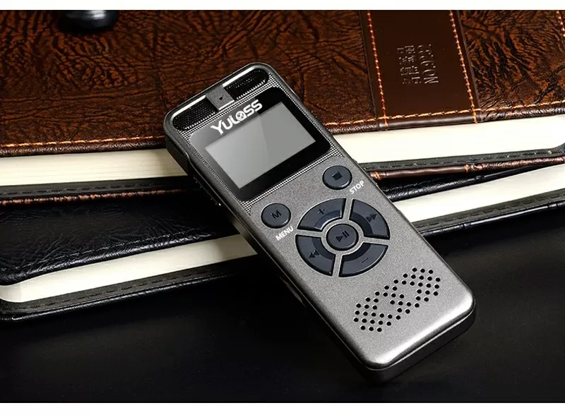Yulass GV30 цифровой диктофон 8гб мини mp3-плеер поддержка карты  14