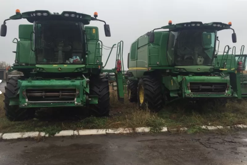 Комбайн JOHN DEERE T 660 + 7, 6 жатка 3