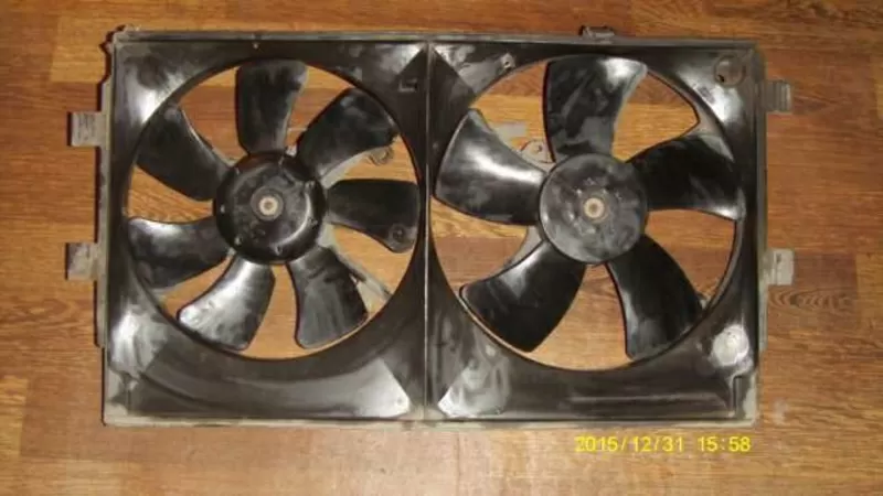 Диффузор в сборе Lancer X 08 г оригинал б/у в хорошем состоянии