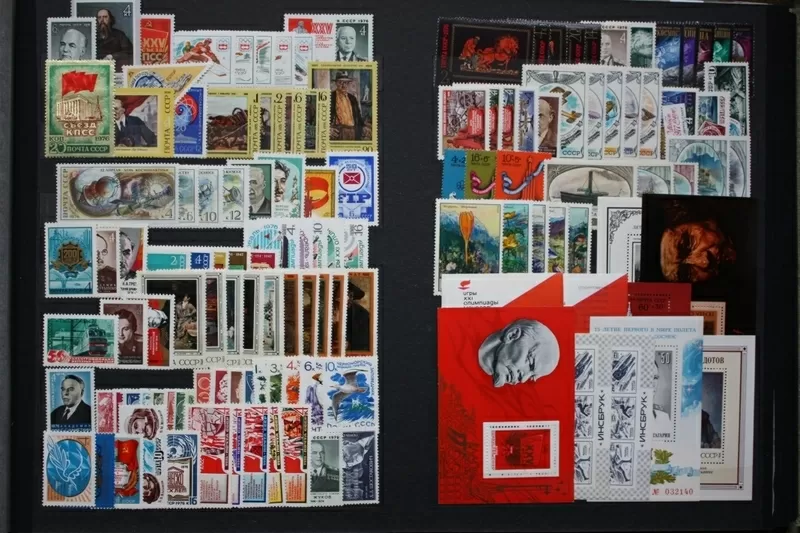 Почтовые марки СССР. Годовые наборы 
