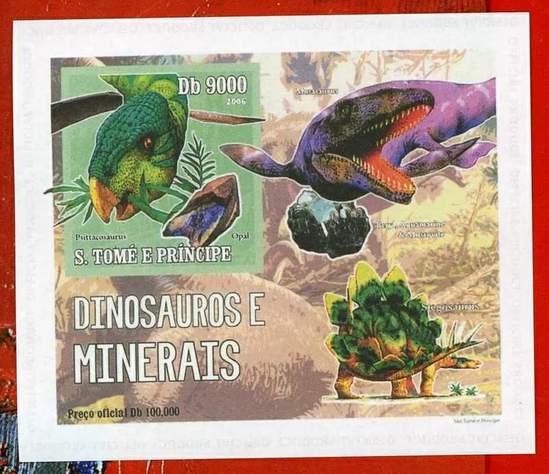 Блочки Динозавры Минералы 2