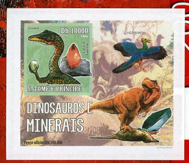 Блочки Динозавры Минералы 6