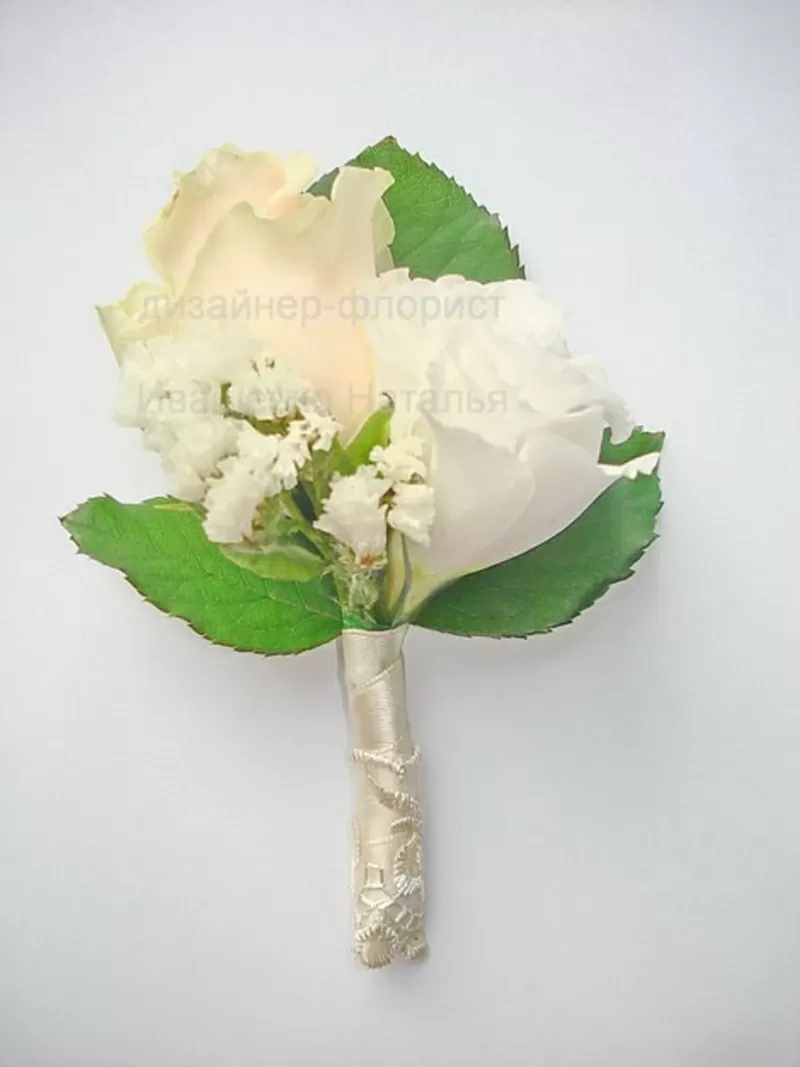 Бутоньерка для жениха 3