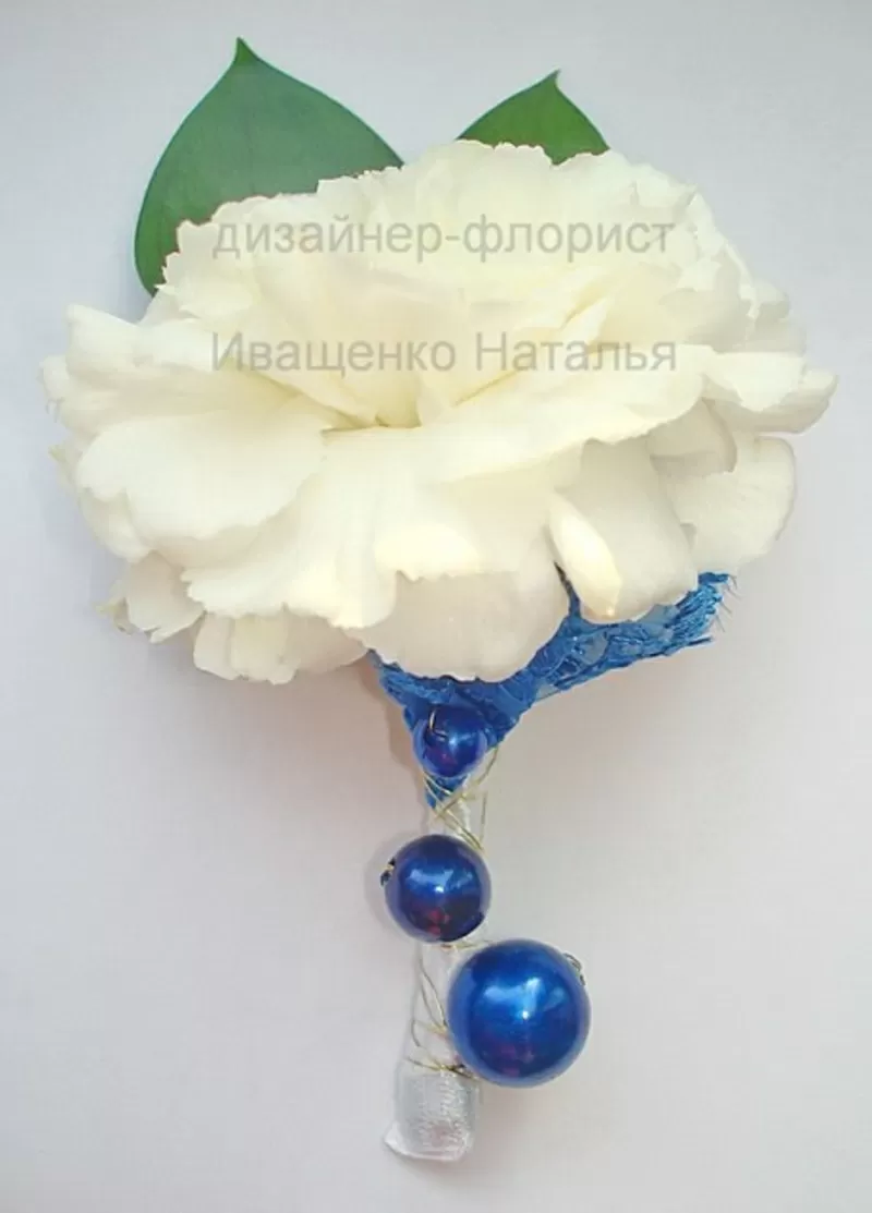 Бутоньерка для жениха 2