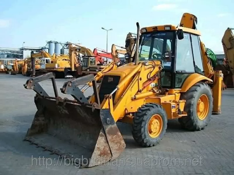 Услуги Экскаватора - погрузчика JCB