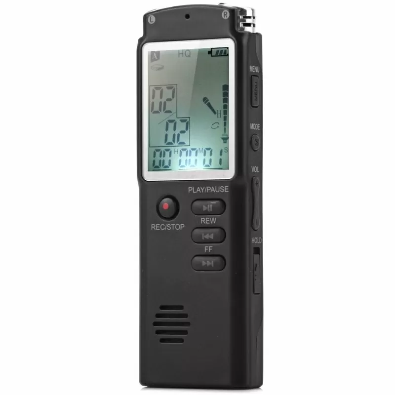 MENGS T60 цифровой диктофон 8гб mp3-плеер 1, 6 