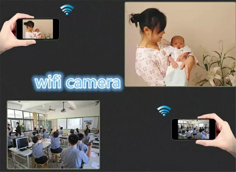 MD81 CMOS P2P Wi-Fi Мини видеокамера наблюдения IP-камера Веб-Камера 7