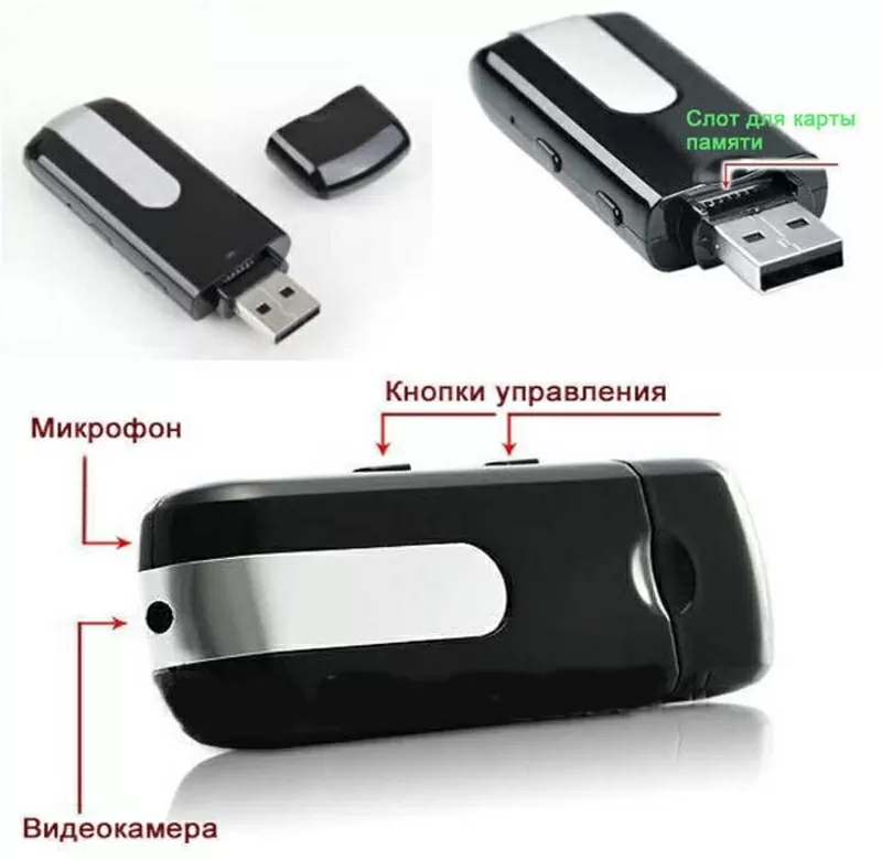 U8 Мини DVR Цифровая видеокамера фотоаппарат с детектором движения  6