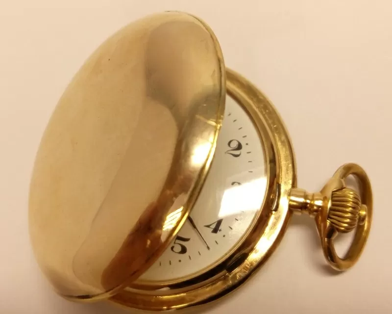 Золотые карманные часы Systeme Glashutte. Продам б/у. 4