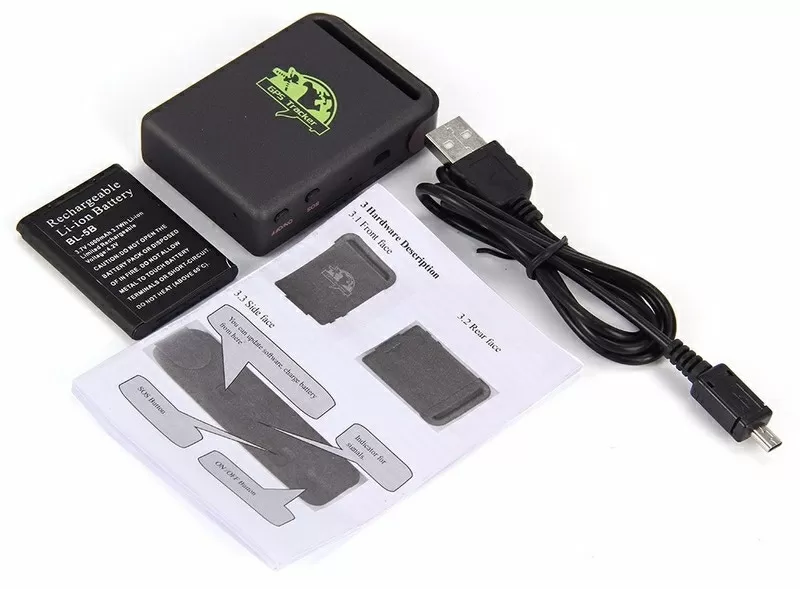 GPS/GSM/GPRS Персональный мини трекер Mini Tracker TK-102B мониторинг  5