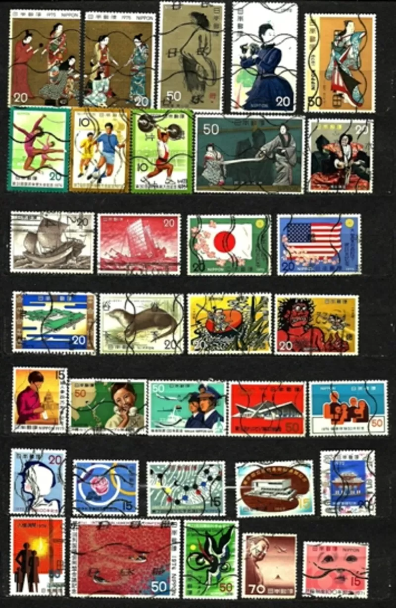 Продам почтовые марки Японии.