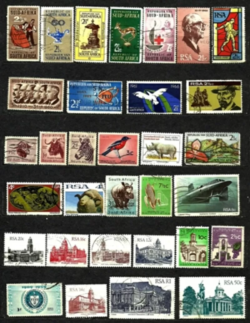 Продам почтовые марки ЮАР. 2