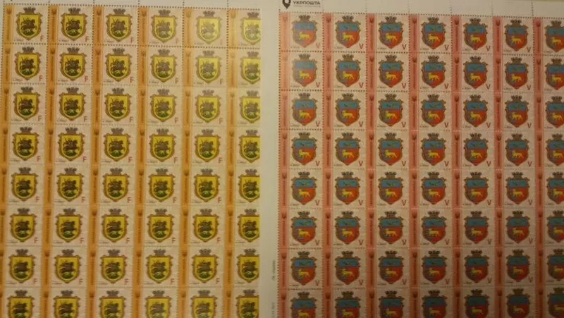 Продам почтовые марки Украины ниже номинала 