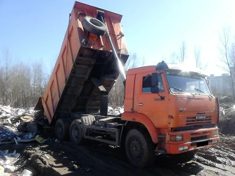 Аренда самосвалов Киев. Вывоз строительного мусора.