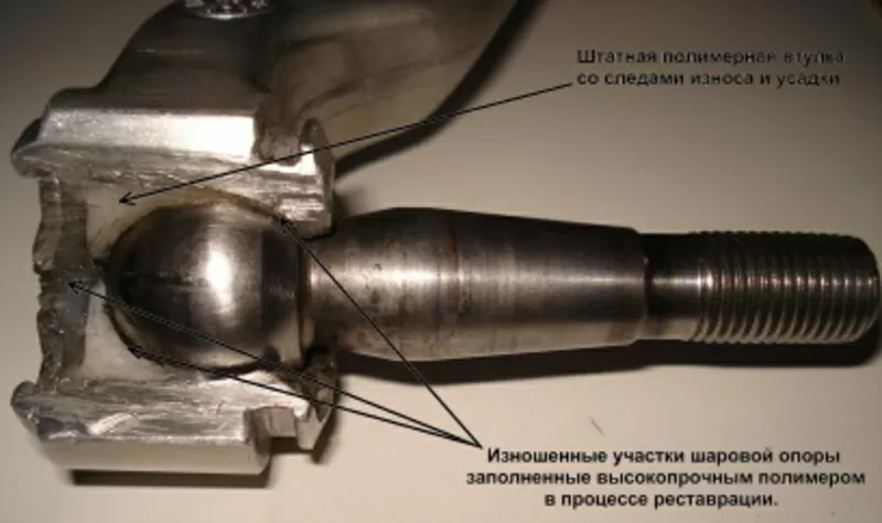 Восстановление- Реставрация шаровых опор,  рычагов 3