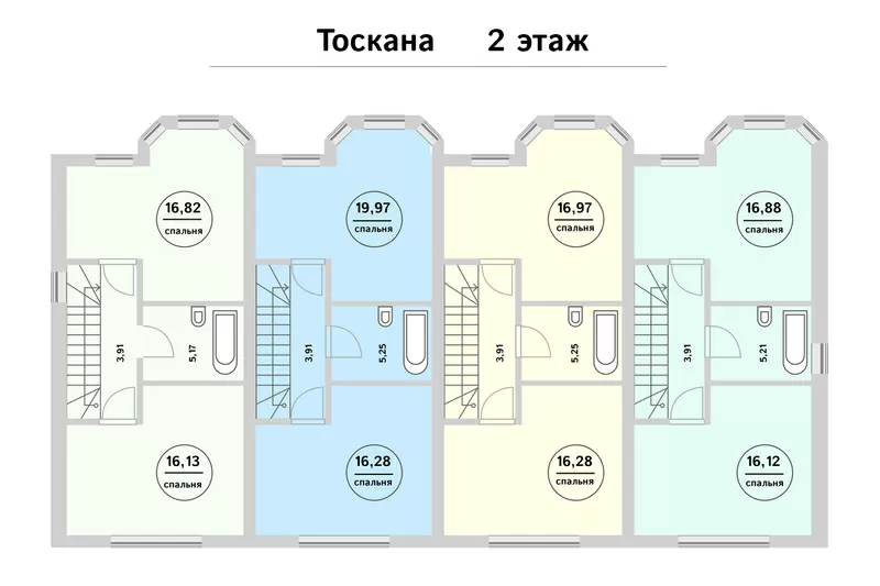 Продам Таунхаус «Тоскана» (под отделку),  с. Новые Петровцы  3