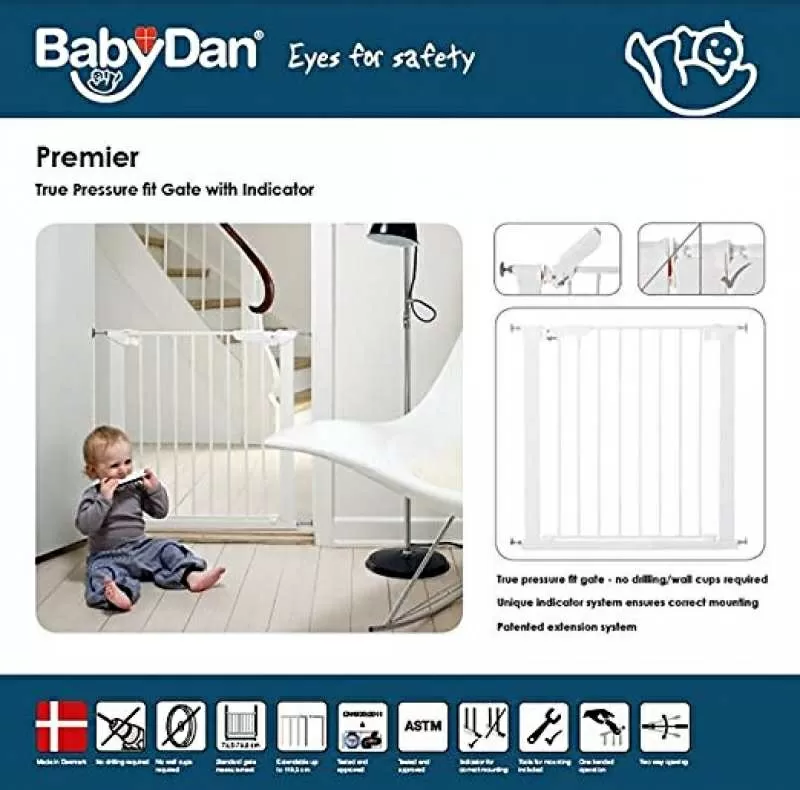 Детский барьер на лестницу BabyDan Premier