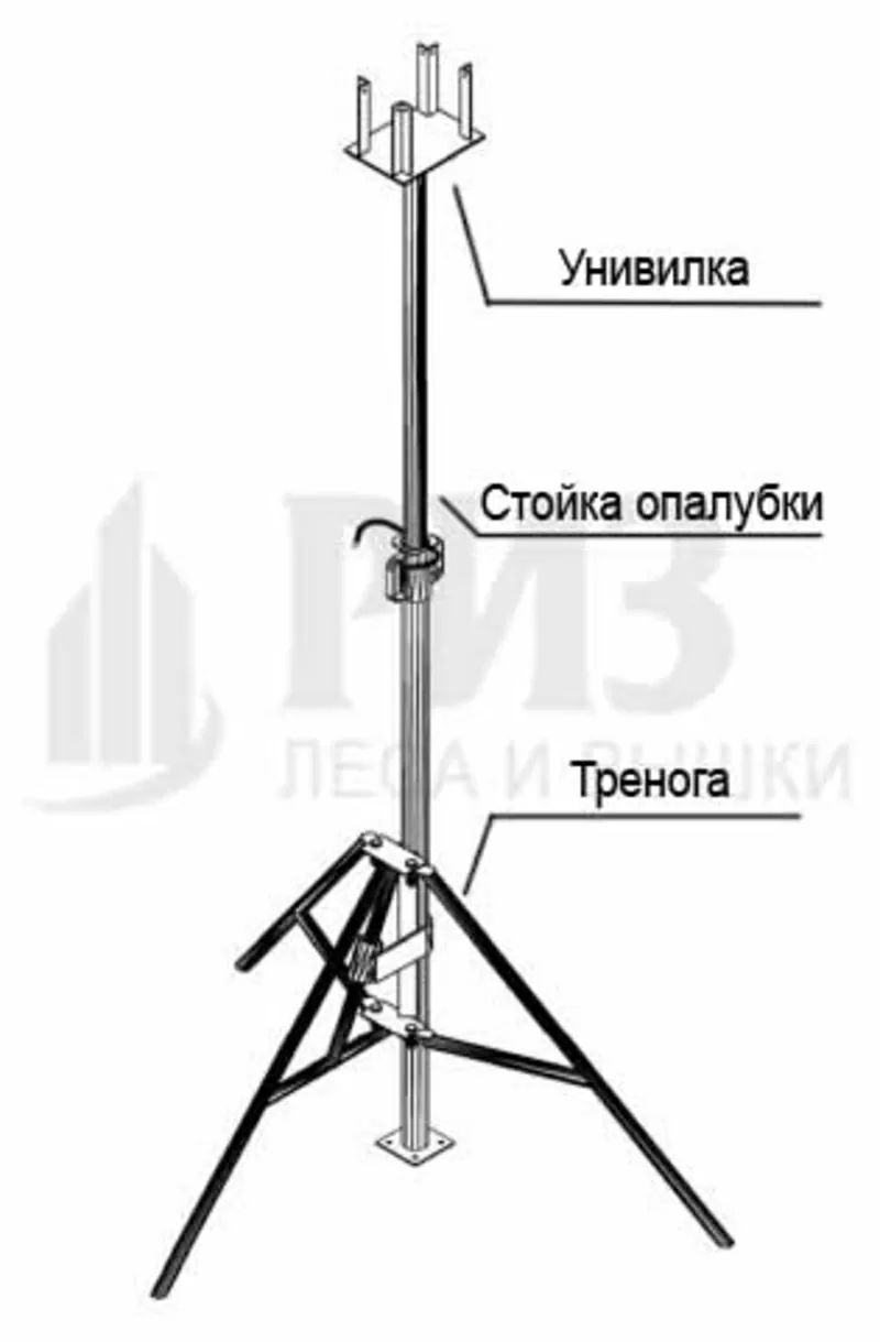 Стойка телескопическая  2