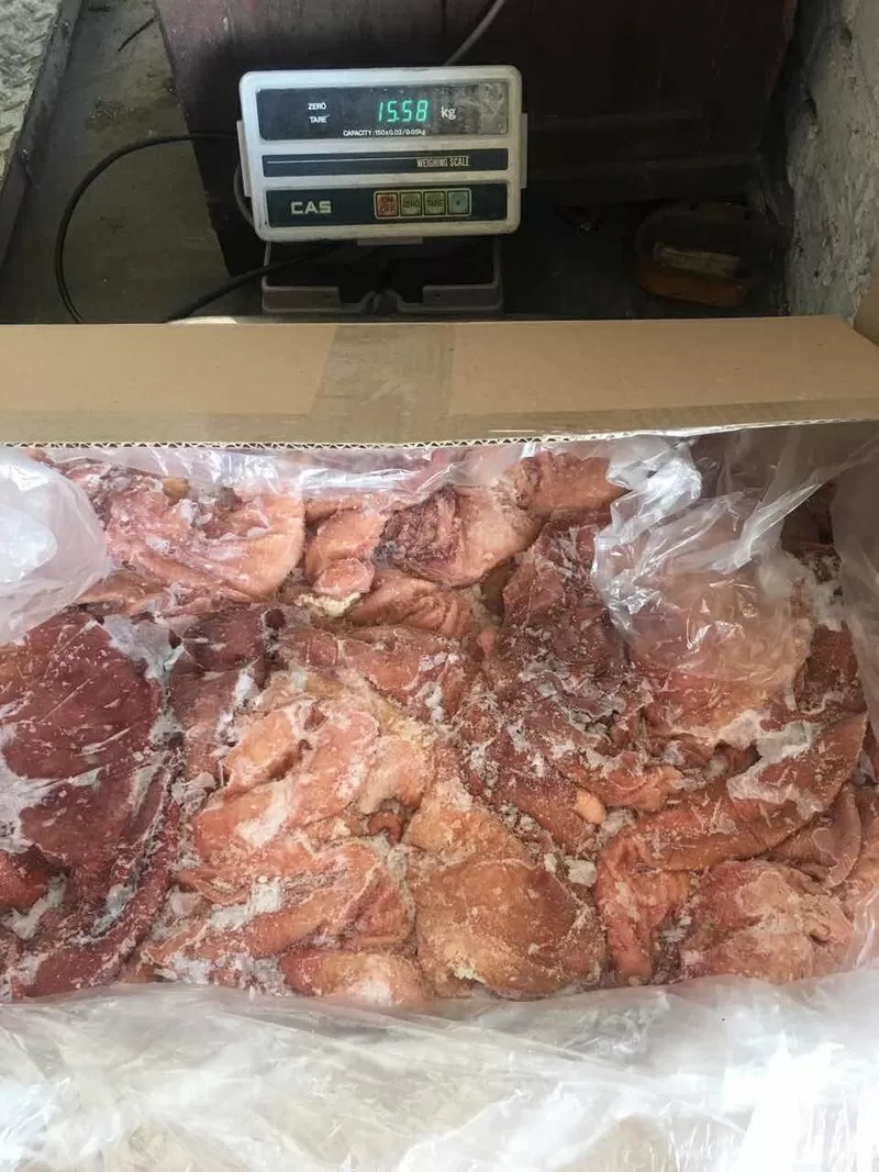 ООO« Амтек Трейд» предлагает замороженные свиные желудки(очищеные)! 3
