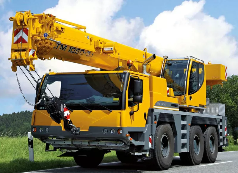 Аренда автокрана Liebherr LTM 1050 55 т 2