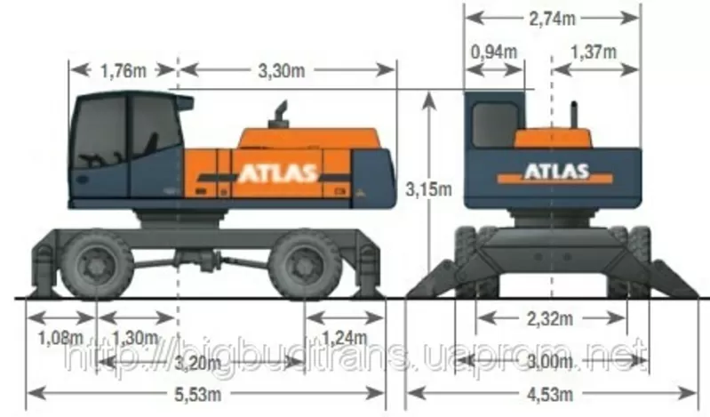 Екскаватор Атлас 6