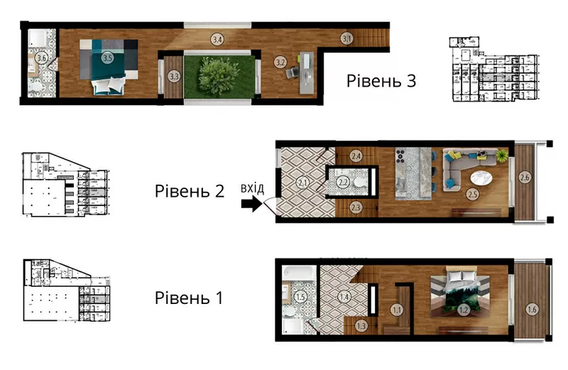 4-к квартира с паркингом в клубном доме GARDENHOUSE,  ст.м.Голосеевская 4