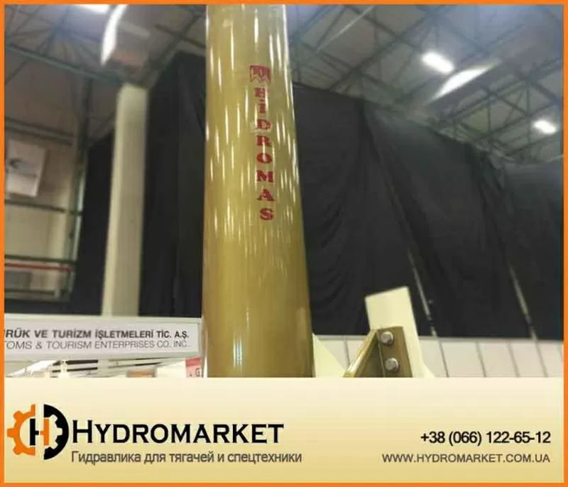 Гидроцилиндр 5-ти штоковый, фронтальный Hidromass 175-5-7100