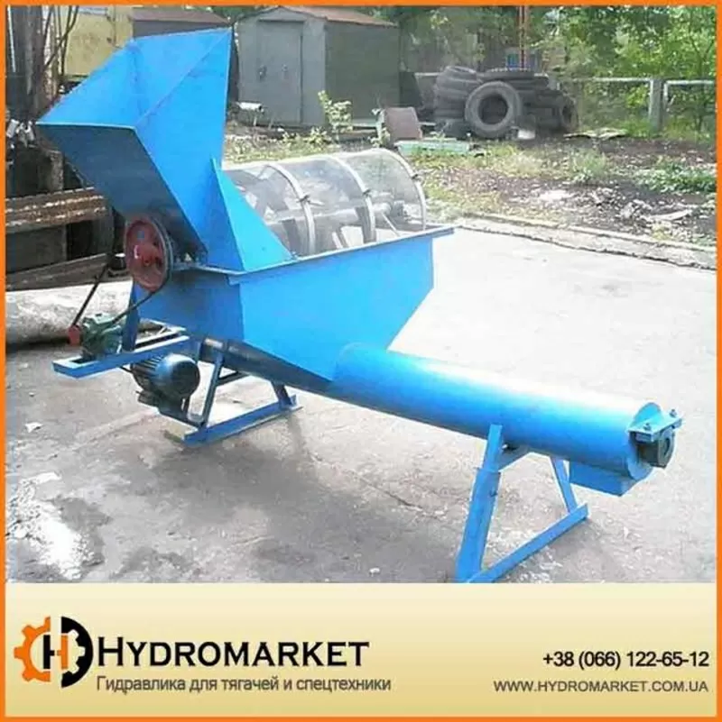 Линия брикетирования соломы, опилок