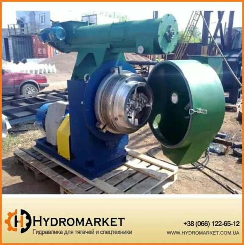 Линия для производства топливных пеллет. Гранулятор 