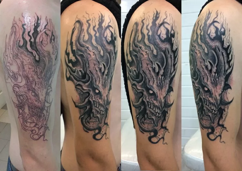 Тату. Татуировка в Киеве. Тату модели.Tattoo.Киев 6