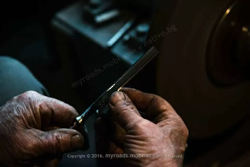 Резцы для профессиональной резьбы по дереву из стали 65Г, ручка орех. 2