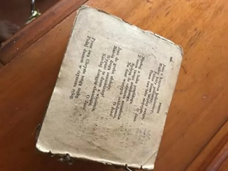 Старинная книга на польском языке 5