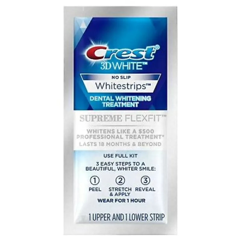 Отбеливающие Полоски Crest 3D White Luxe Whitestrips Supreme FlexFit 9