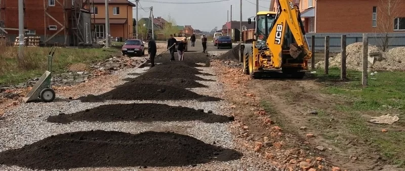 Асфальтирование,  укладка асфальта,  асфальт,  строительство и ремонт дор 4