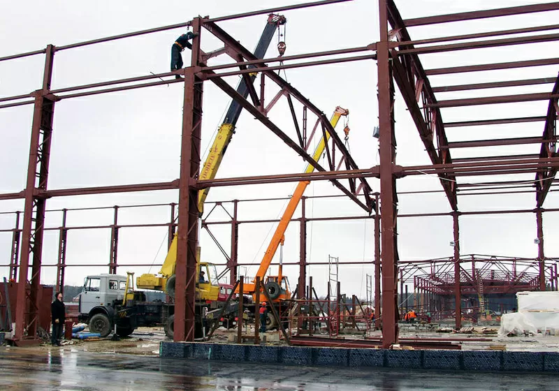 Монтаж металлоконструкций  2