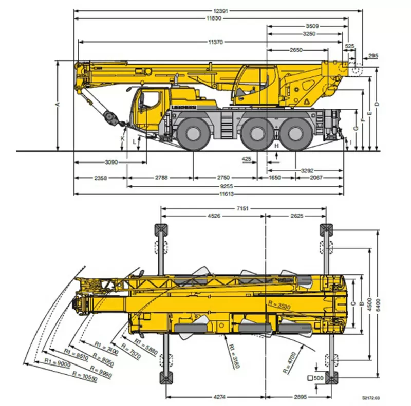 Аренда Liebherr LTM 1050 4