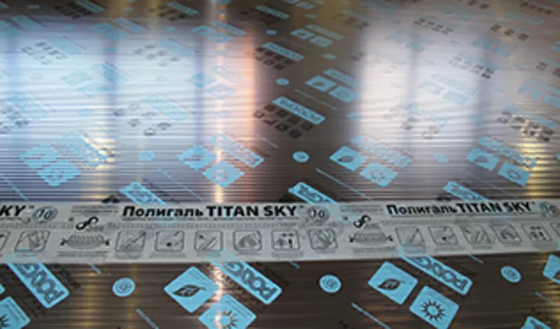 Сотовый поликарбонат TITAN SKY Гарантия 15 лет 4