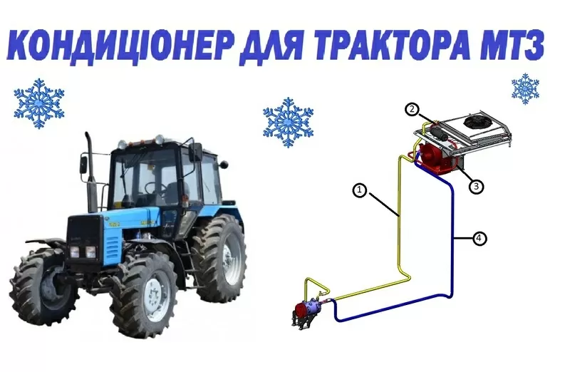 Кондиционер для трактора БЕЛАРУС