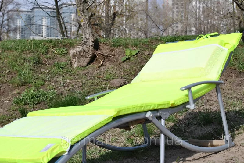 Матрац на шезлонг с подушкой